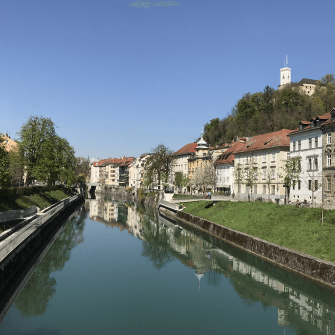 Visit Ljubljana. Ljubljanica river
