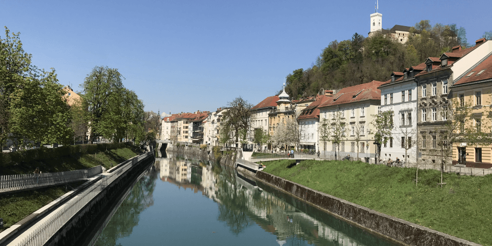 Sightseeing in Ljubljana, Ljubljanica river