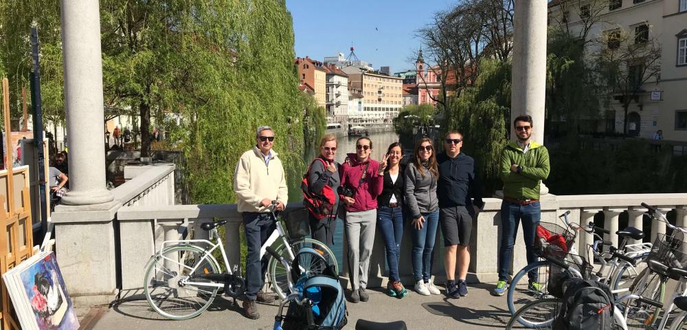 Private Ljubljana city bike tour, Family
