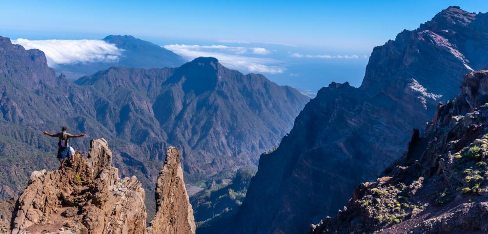 Nacionalni park La Caldera de Taburiente, pohodništvo Kanarski otoki, La Palma
