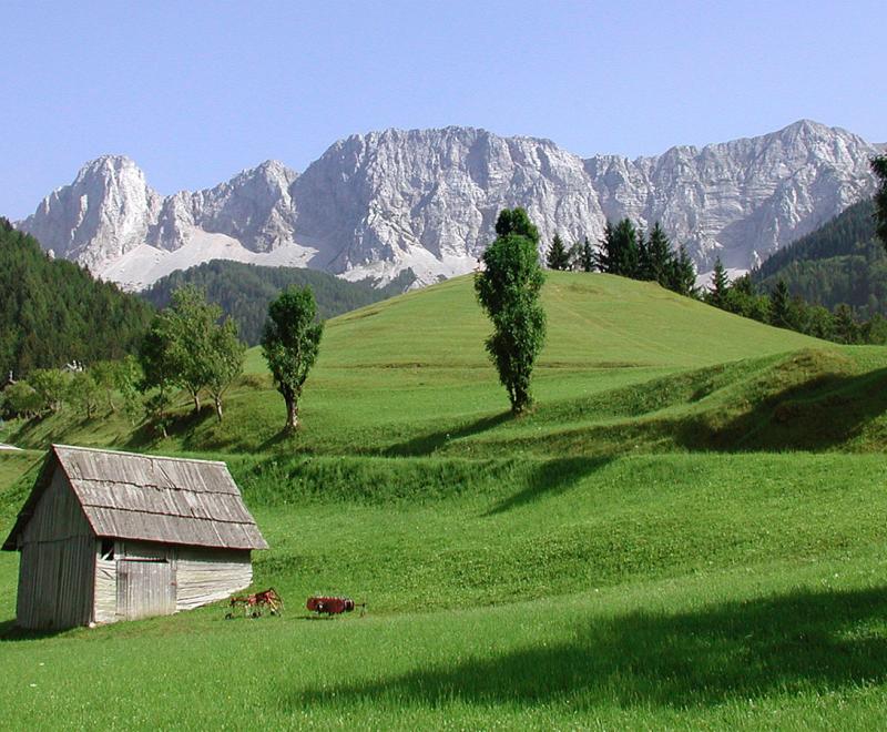 Košuta, a ridge in the Karavanke Mountains.