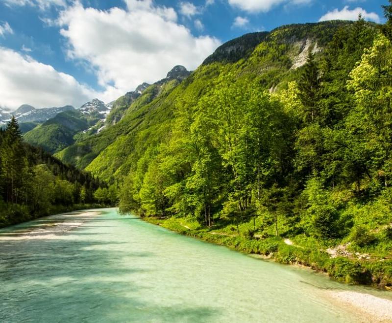 Soča Valley, Slovenia, Alpe Adria Trail
